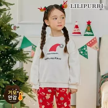 Костюм Lilypuri Little Santa с верхом и низом из матовой кожи цвета слоновой кости Ivory/120
