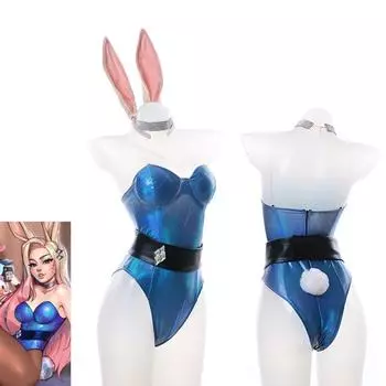 Костюм Lol KDa Nine Tail Demon Fox Ali Bunny Косплей