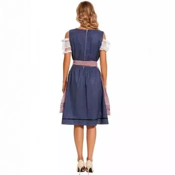 Костюм M-XL Октоберфест, сценический костюм для вечеринки с пивом, пивной костюм, Мюнхен, Германия Платье Ding Dong M