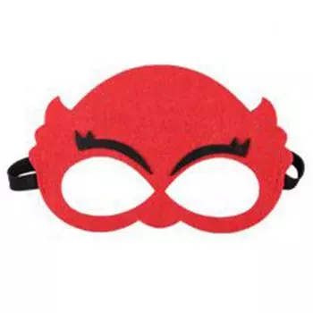 Костюм Маска Пиджей Нобилкидс Кэтбой Сова Гекко Накидка Маска Хэллоуин Маскарадный костюм Red Mask,One Size