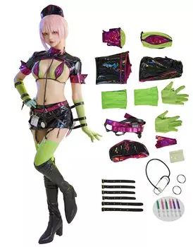 Костюм медсестры ангела косплей костюм сексуальная униформа комплект нижнего белья [Miccostumes] женский (L)