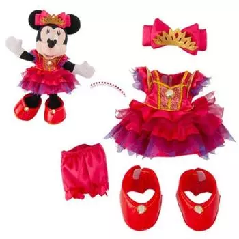 Костюм Минни Маус Пози Плюсси Very Berry 2020 года, плюшевые товары Disney, сувенир в Токио (Минни О! Минни) Минни! [Ограниченный Диснейленд]