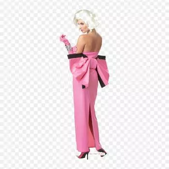 Костюм Монро, розовое платье, термотрансферная печать, виниловые нашивки, наклейки для одежды, аппликации «сделай сам», моющиеся нашивки