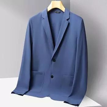 Костюм мужской весенне-летний тонкий негигроскопичный костюм мужской уличный M