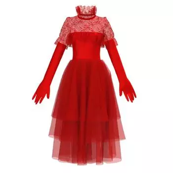 Костюм на Хеллоуин Мастер Аид Косплей Костюм 2 Одежды Косплей Ролевой Костюм S красный