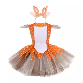 Костюм оленя с повязкой на голову для Хэллоуина и выпускного вечера 1T