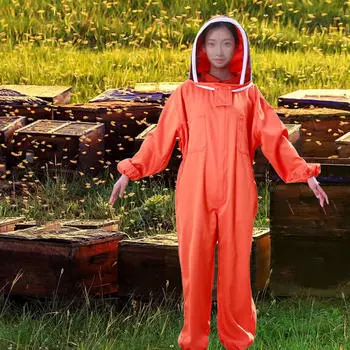 Костюм пчеловода Экологический исследователь с вентилируемым капюшоном для мужчин и женщин Пчеловодство XL