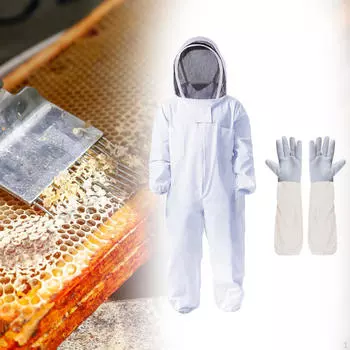 Костюм пчеловода, полная защита, дышащий костюм для всего тела для пчеловодов