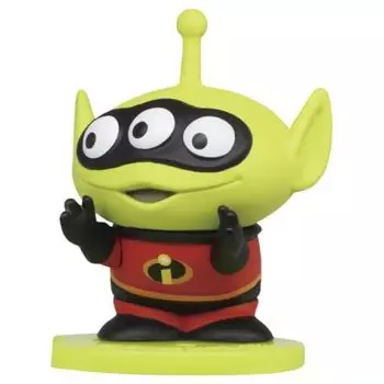 Костюм PIXAR No Shoot Talk Alien 2 Gacha Gacha Capsule Toy Fig. [4. Мистер. Суперсемейка] (один предмет)