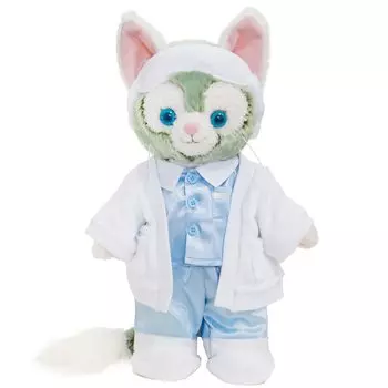 Костюм пижамы Gelatoni, одна мягкая игрушка, продается отдельно для плюшевой одежды размера S, одежда для комнаты, оригинальный дизайн, товары Duffy [gaia80] (Satin) [Оригинал]