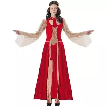 Костюм принцессы на Хэллоуин, костюм королевы, вечернее платье, сценический костюм, костюм для выступления M