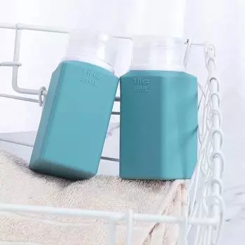 Костюм, разделенный на бутылочки, мытье, силиконовая бутылочка для пресса, гель для душа, выход на улицу, портативный флакон для косметического лосьона. Food grade silica gel