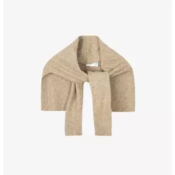 Костюм-шаль вязаный в стиле Они Кар Цзинъюань с коротким рукавом Camel shawl All yards