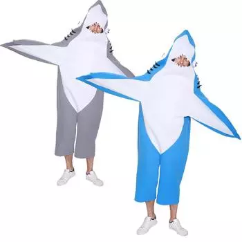 Костюм талисмана унисекс для взрослых, забавное нарядное платье для вечеринки One size синий