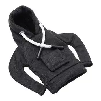 Костюм толстовки «Гусь на столе» с регулируемым капюшоном для 7-дюймовой куклы, мини-костюм гуся для крыльца с карманом, декоративный подарок для энтузиастов чёрный