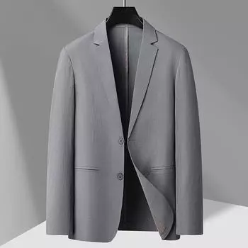 Костюм Весна и Лето Подкладка Тонкий Мужской Повседневный Костюм Корейский Стиль Тонкий Мужской Повседневный Костюм M