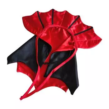 Костюмный плащ, Регулируемый плащ для питомца, Для вечеринок и ролевых игр с питомцами. One Size красный