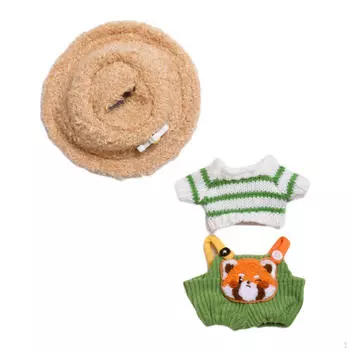 Костюмы для кукол, свитера, наряды, со шляпой, модные костюмы своими руками, плюшевая одежда