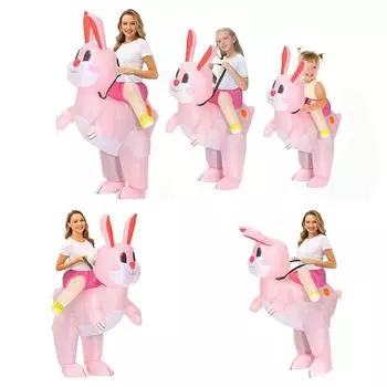 Костюмы для выступлений, надувные кролики, одежда для кроликов, костюм пасхального кролика, надувные костюмы
