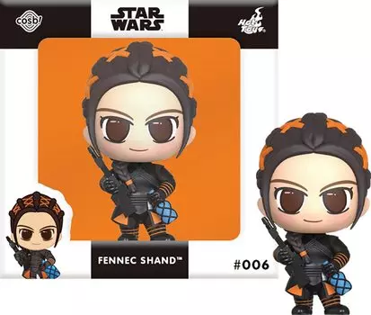 Kosubi Star Wars Collection TV Drama The Mandalorian Fennec Shand Figure Black Height 8cm CBX055 #006 Non-Scale Approx. чёрный
