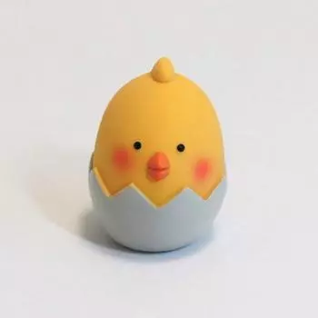 Kosuni Toys Dog Chick Латексная игрушка-писк 4 x 6 см, желтый, 1 шт.