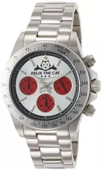 [Кот Феликс] Часы FLX003W1 Серебряные