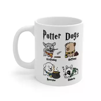 Кот Кот Гарри Поттер Поттер Коты Керамическая Кофейная Кружка Собака Чашка для Воды Собаки 301-400ml
