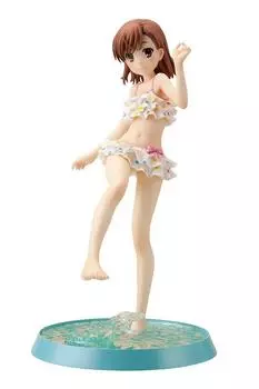 Kotobukiya A Certain Scientific Railgun Микото Мисака Beach Side масштаб ПВХ окрашенный готовый продукт - - 1/7