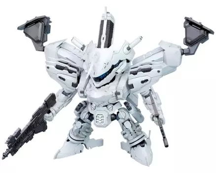KOTOBUKIYA Armored Core Line Arc White Glint Высота 105 мм Пластиковая модель D-стиль Приблизительно. Немасштаб