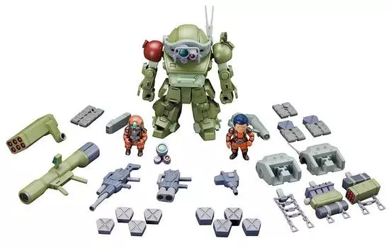 Kotobukiya Armored Trooper Votoms Red Shoulder Document Roots of Ambition D-Style Scope Dog Turbo Custom Sansa Battle Specification Gregorou Machine