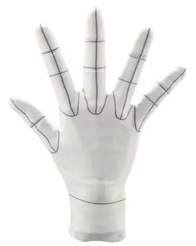 Kotobukiya ARTIST SUPPORT ITEM Gloves for hand modelsR -Wireframe- Figure accessories