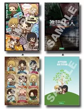 Kotobukiya Attack on Titan Clear File 104-е поколение Товары для персонажей вер.