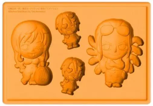 Kotobukiya Цельный силиконовый поддон для льда Nami Robin New World Character Goods & ver.