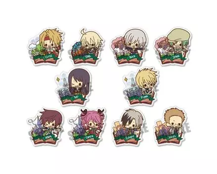 Kotobukiya Clear Brooch Collection Tales of Friends BOX vol.1