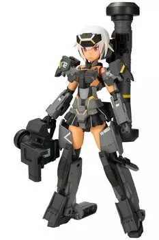 Kotobukiya Девушка с рамкой Gorai Kai [черная] с противотанковой ракетой типа FGM148, высота приблизительно. Пластиковая модель размером 160 мм, не масштабированная