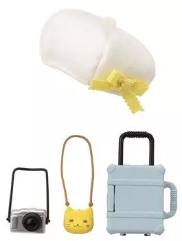 Kotobukiya Дорожный набор Аксессуары для фигурок Pale Aqua Q-poche Non-Scale ПВХ, АБС и полиэстер