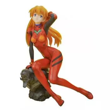 Kotobukiya Evangelion Новая Театральная Версия Shikinami Asuka Langley Plug Suit Ver. Готовое изделие, окрашенное ПВХ в 16 масштабах