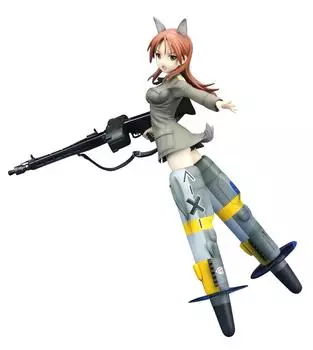 Kotobukiya Фигурка Мины Дитлинде Вильке из серии Strike Witches, 18 масштаб, ПВХ, окрашенная, готовая