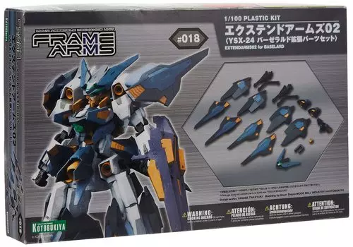 Kotobukiya Frame Arms Extended Arms 02 (YSX-24 Baselard expansion parts set) 1100 scale plastic kit