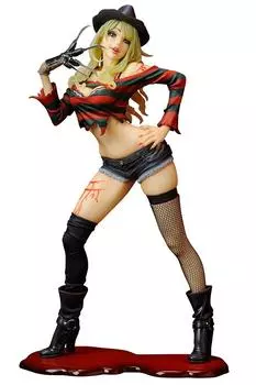 Kotobukiya Фредди против Джейсона УЖАС Bishoujo Freddy Krueger масштаб ПВХ окрашенный готовый продукт 1/7