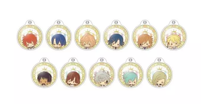 Kotobukiya Gel Strap Collection Uta noPrince-sama Maji LOVE Revolutions White Jacket ver. 1BOX 12 pieces, 11 types in total