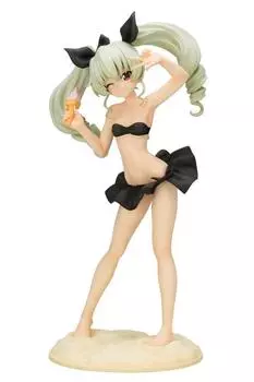 Kotobukiya Girls Panzer Movie Anchovy Swimsuit Scale ПВХ окрашенная готовая фигурка и версия. 1/7
