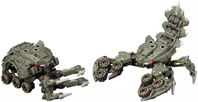 Kotobukiya Hexa Gear Alternative Hard Shell Общая длина 89 мм Масштаб Пластиковая модель Приблизительно. 1/24