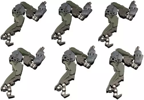 KOTOBUKIYA Hexa Gear Booster Pack 008 Insect Leg Total length approx. 180mm 124 scale plastic model