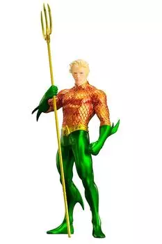Kotobukiya Justice League Aquaman NEW52 версия масштаб ПВХ окрашенный готовый продукт ARTFX+ 1/10