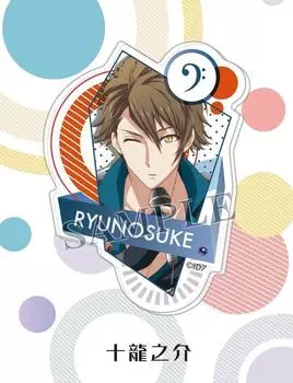 Kotobukiya Коллекция прозрачных брошей IDOLiSH7 Single Juryunosuke