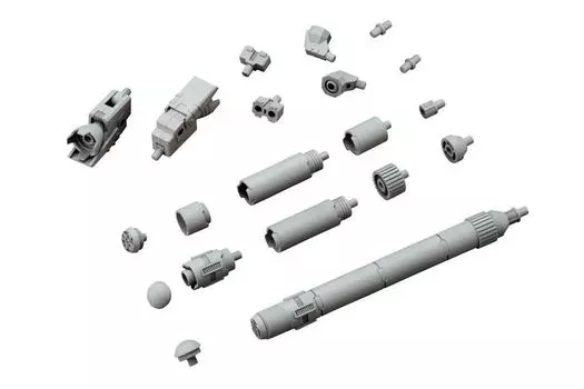 Kotobukiya M.S.G Modeling Support Goods Mecha Pry 04 Propeller Tank Round Non-Scale Plastic Model