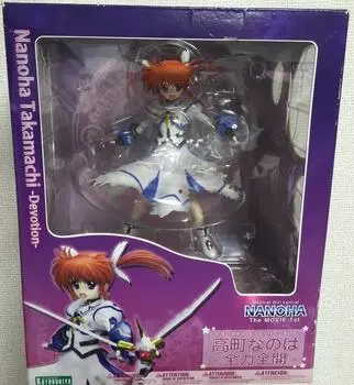 Kotobukiya Magical Girl Lyrical Nanoha The MOVIE 1st Nanoha Takamachi Full Power scale PVC painted ready product - - 1/8