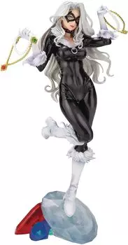 Kotobukiya Marvel Черная кошка крадет твое сердце Статуэтка Bishoujo -