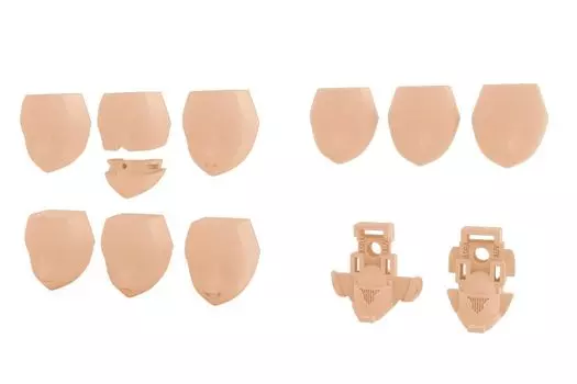 KOTOBUKIYA Megami Device 03 Face Set for Asura Skin Color D Height 19mm scale plastic model M.S.G approx. 1/1